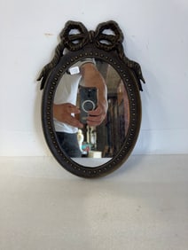 Antique Brass Mirror