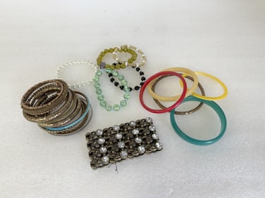 Collector's Lot of Vintage Bracelets