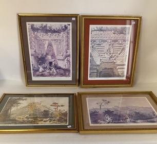 Four(4) Framed Prints