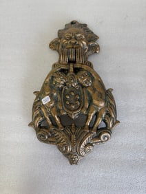 Bronze Lion Door Knocker