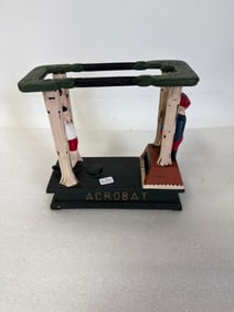 Cast Iron Acrobat Mechanical Bank