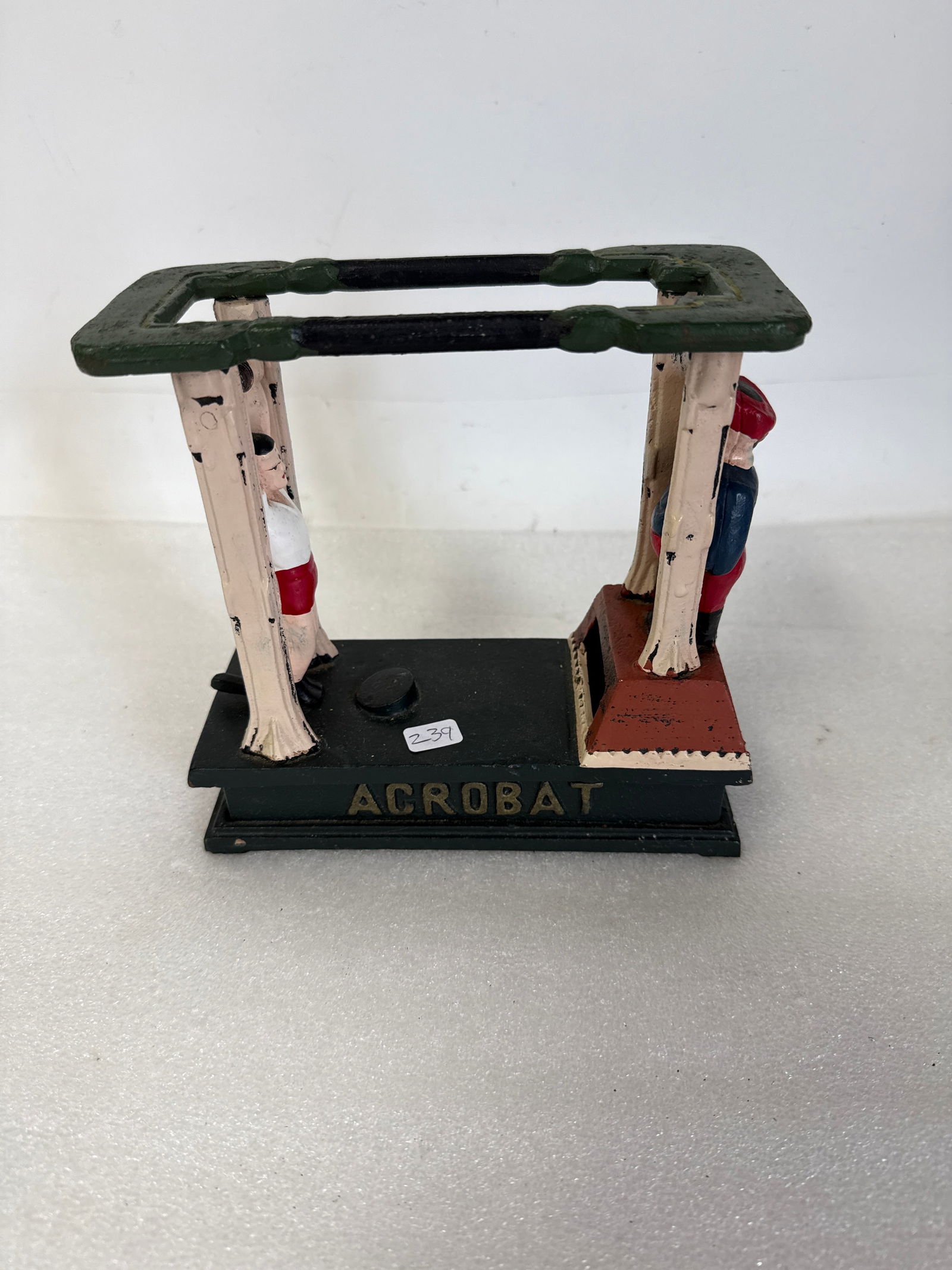 Cast Iron Acrobat Mechanical Bank (1 of 4)