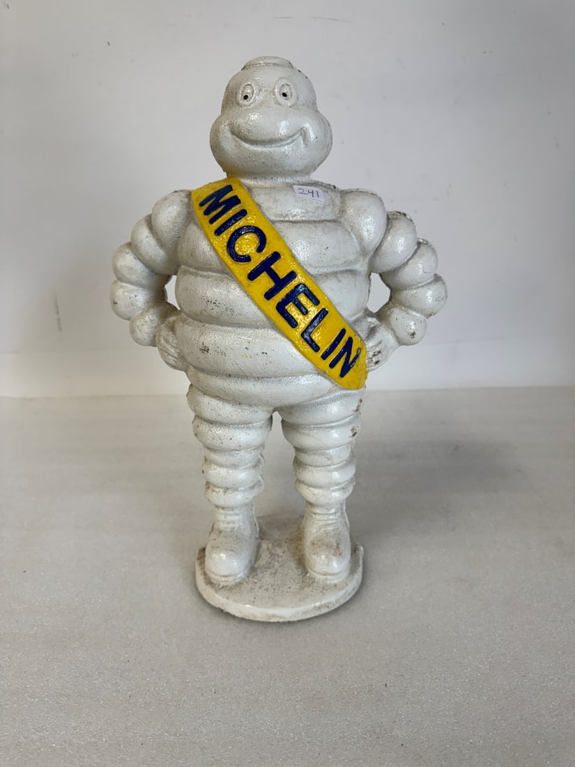 Cast Iron Michelin Man Figure (1 of 3)