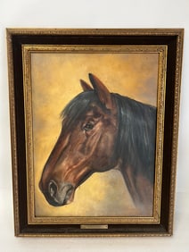 Mark's Bandy. Oil on Canvas