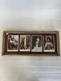 Lee Indian Photographs Framed.