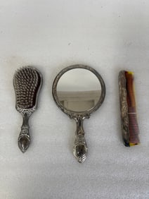 Antique Vanity Set (3)