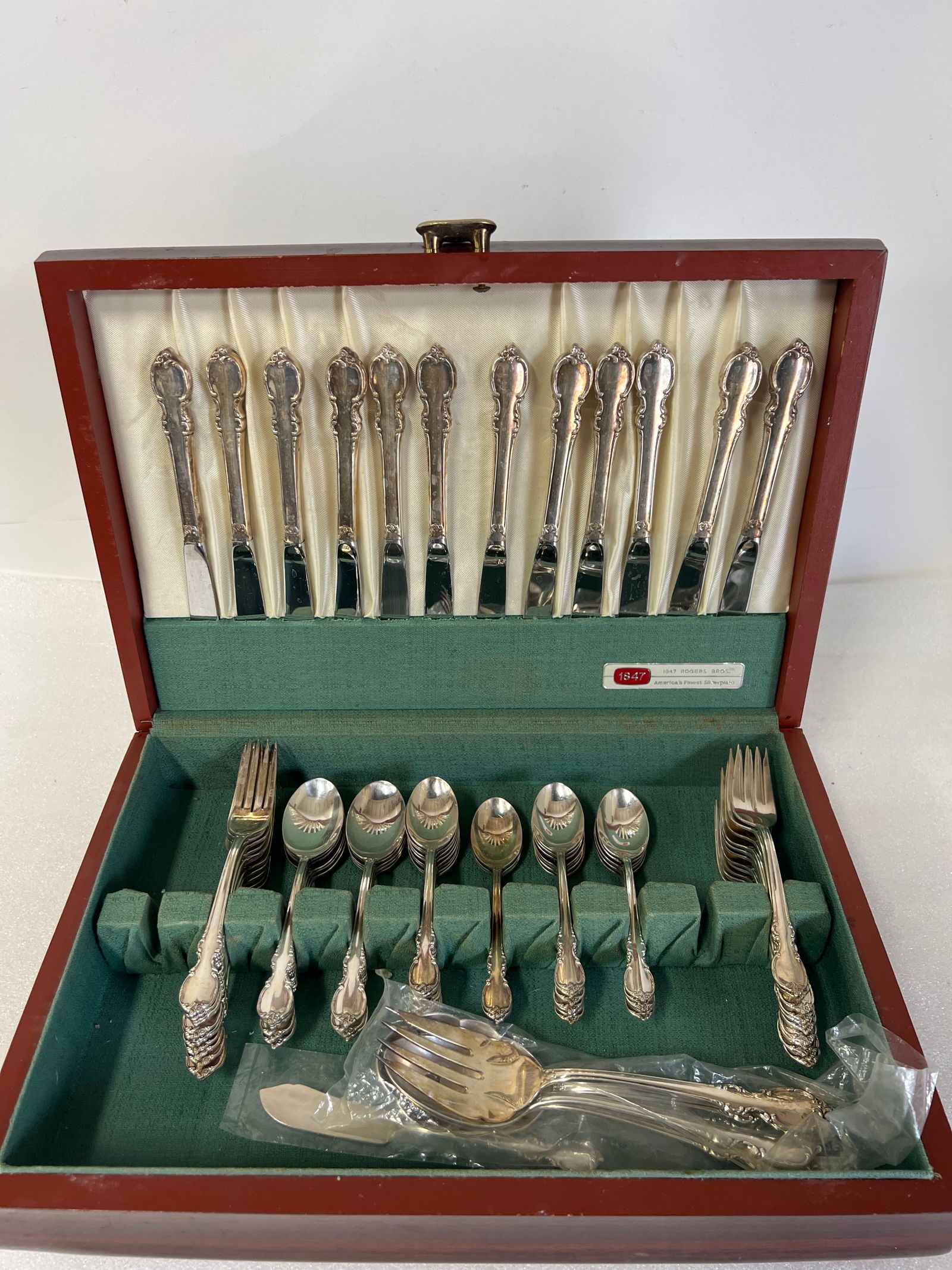 Vintage Silverplate Flatware Service (1 of 1)