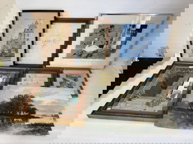 Seven(7) Miscellaneous Artworks