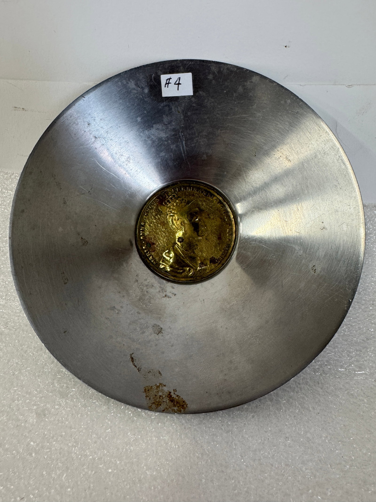 Maria Anna Augusta Coronation Bowl: As pictured. 1" x 5 1/2"W