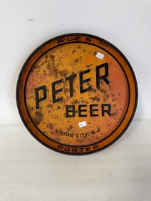 Rare Peters Beer Sign