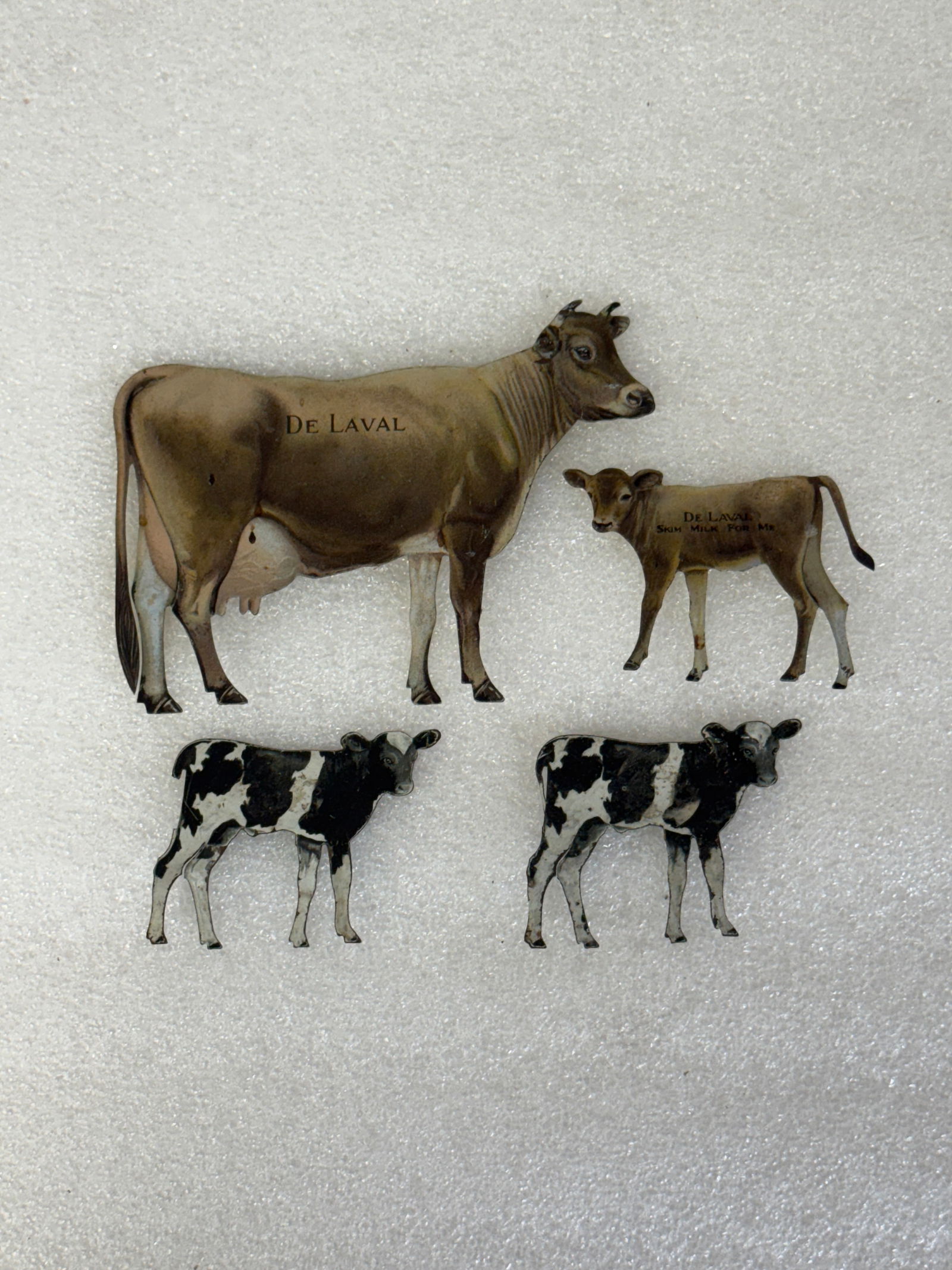 Vintage DeLaval Cream Cow Tins (4) (1 of 2)