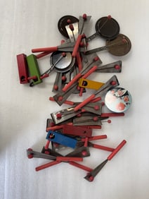 Collector;s Lot of 35 Antique Noisemakers.