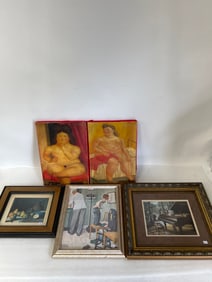 Best Quality Antique Prints. Finely Framed (5)