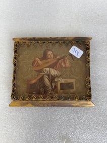 19th C. Dore Bronze Framed