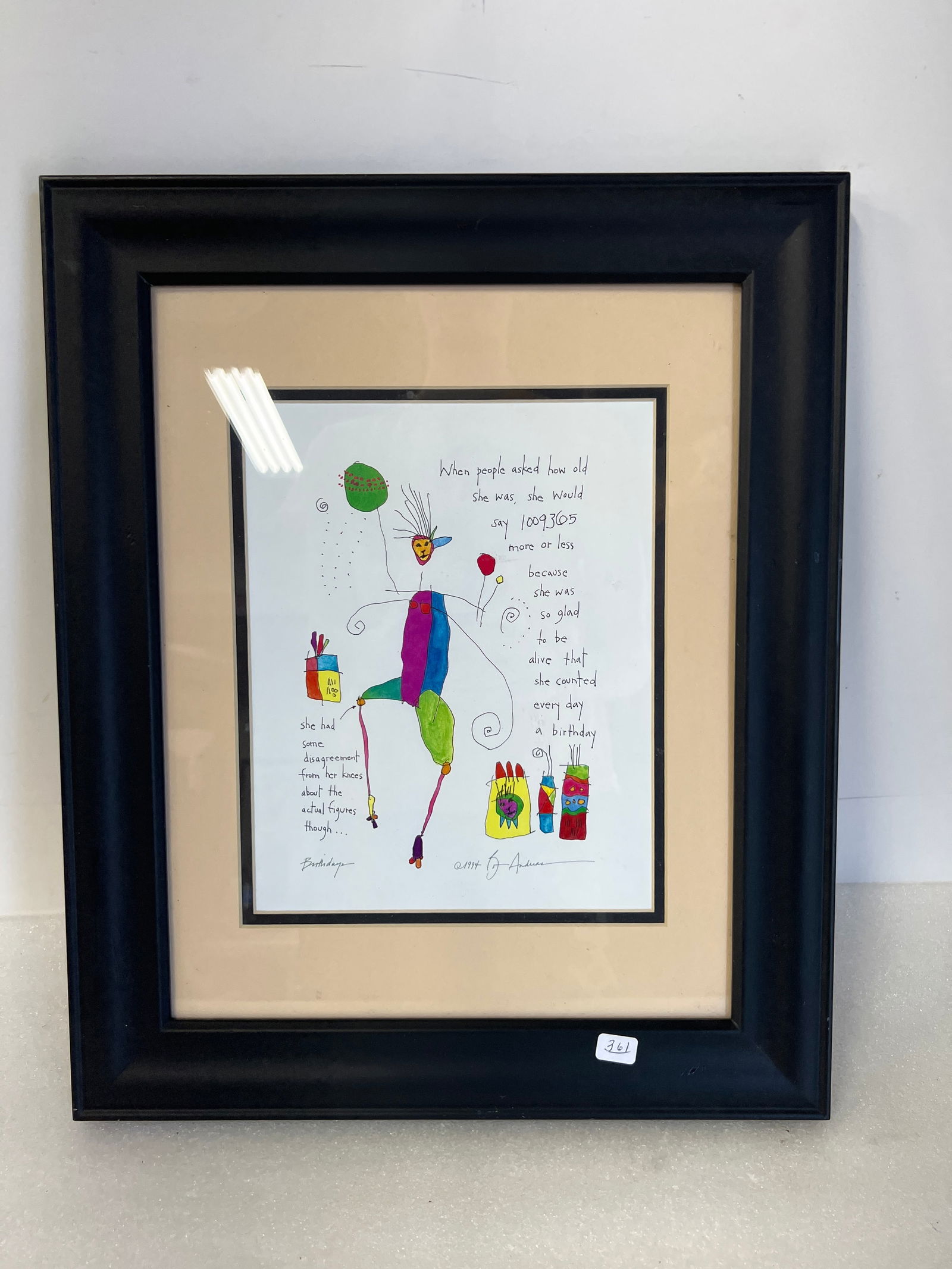 Brian Andreas Birthday Print (1 of 2)