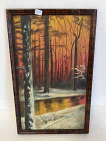 Sherrill McCrann Oil on Board Sgd