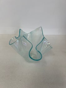Art Glass Handkerchief Vase Sgd.Fazzolotto