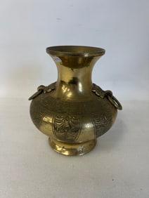 19th C. Bronze Vase