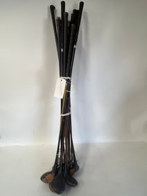 Lot of Vintage Golf Clubs