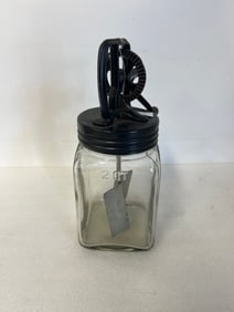 Antique 2 Quart Butter Churn