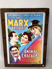 Marx Bros. Poster Animal Crackers Paramount