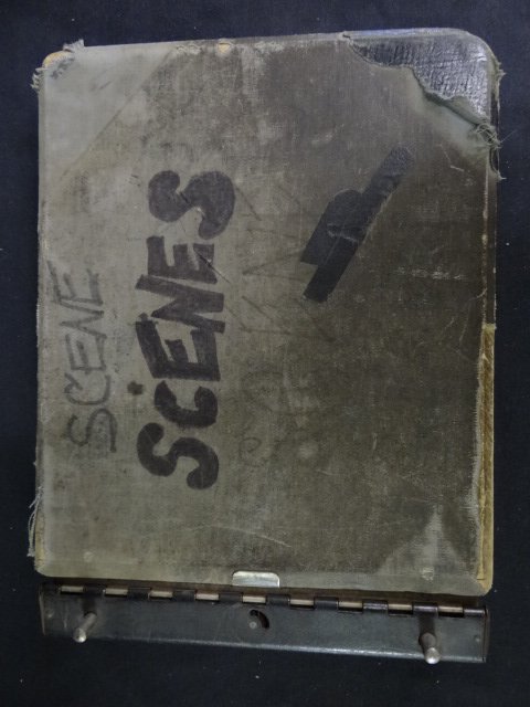Irving Klaw Journal of Inventory: Alphabetical handwritten ledger sheets, in ink. A through Z of all movie scenes in the inventory of Movie Star News as of an unknown date. Perhaps the most comprehensive listing of Hollywood movies an