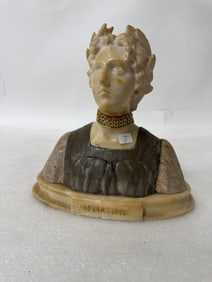Marble Bust Classical Lady