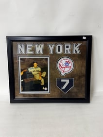 Mickey Mantle Sgd. Early Photograph