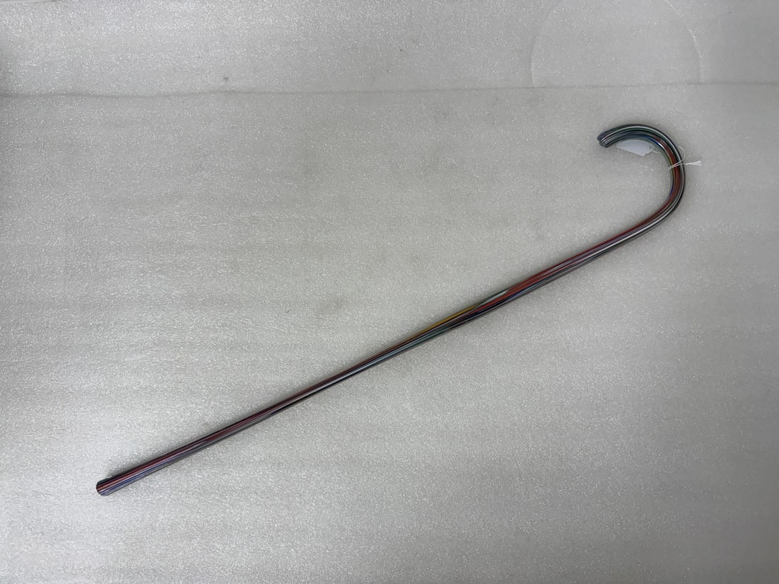 Multi-Colored Glass Cane: 301/2"L
