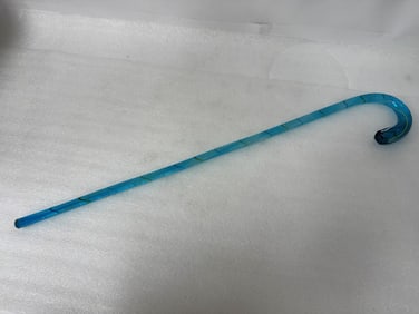 Glass Cane Aqua Color