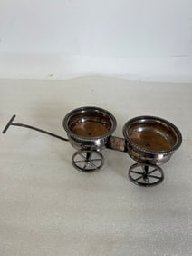 Condiment Cart Silverplated
