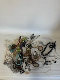 Large Lot of Vintage Costume Jewelry