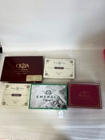Group of Anniversary Cigar Boxes(5)