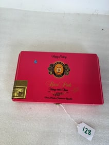 Cigar Box "Rare Pink" W/Lamination