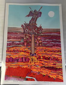 Ltd. Ed. Litho. Poster.Buenos Aires Sgd.
