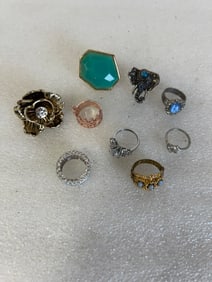Large Lot Vintage Costume Jewelry