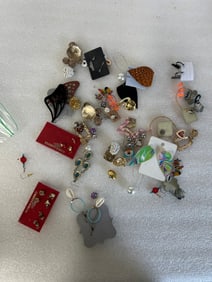 Large Lot Vintage Costume Jewelry