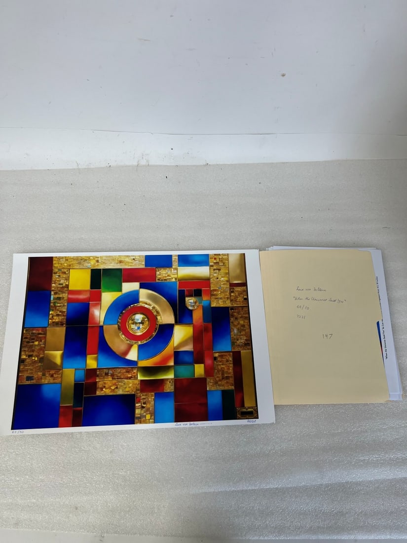 Lux von Zollern Orig. Sgd. Litho (1 of 2)