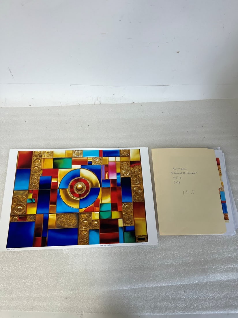 Lux von Zollern Original Litho and Prints of Same (1 of 2)