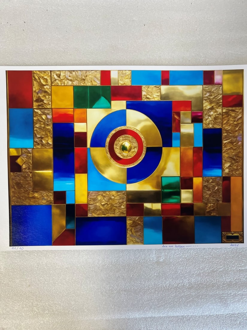 Lux von Zollern Original Sgd. Litho (1 of 1)