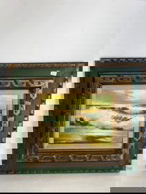 P. Dali. Oil on Canvas. Breaking Under the Sun