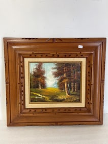 Schiller. Oil on Canvas. Signed