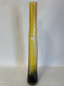 Monumental Art Glass Vase