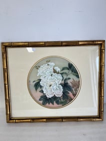 Japanese Floral Artwork Sgd.