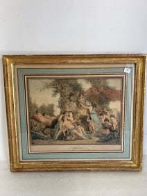 19th C. Engraving. L' Offrande 1784