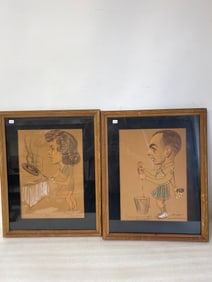 Pook & Ronny Baumgarten 1965 Orig. Cartoons