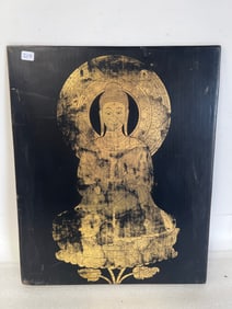 Temple Gilt Artwork on Board