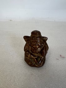 19th C. Bronze Buddha Figure