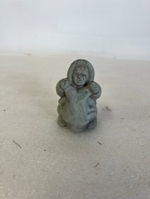 Inuit Eskimo Stoneware Figure