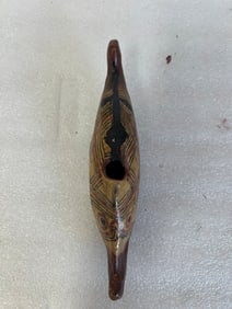 Antique Tribal Pottery Mask